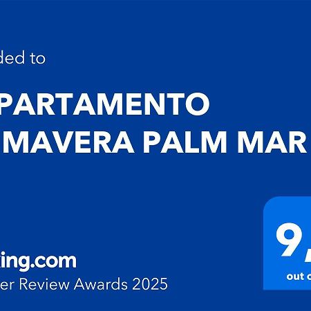 Appartamento Primavera Palm Mar Exteriér fotografie
